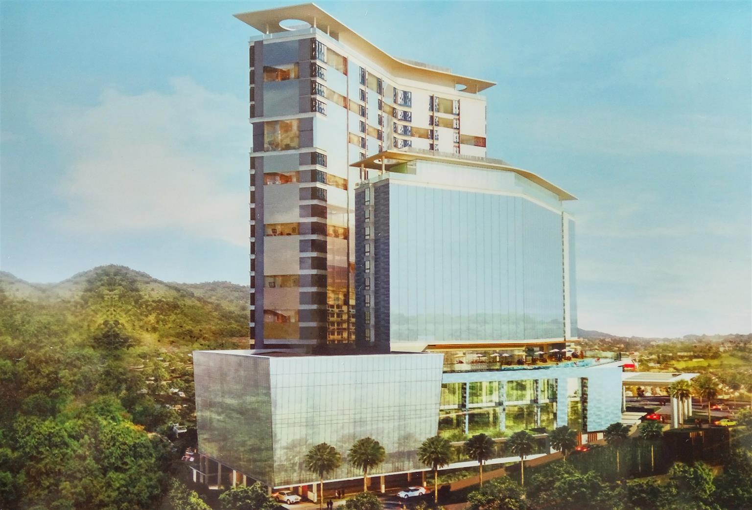 Wyndham Panbil Batam Exterior foto